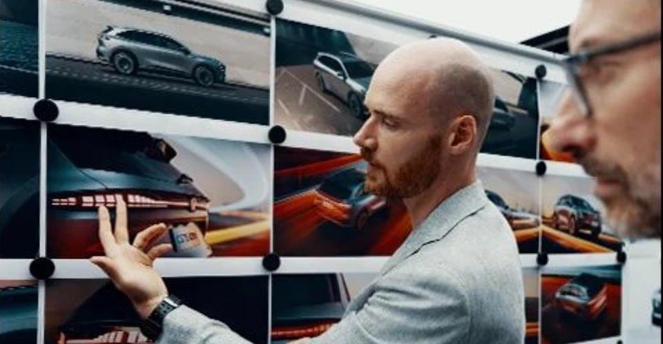 Branding — reviewing automotive visual material